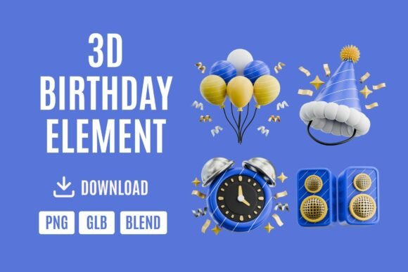 Birthday Bash 3D Design Kit Set 05: A Comprehensive Review