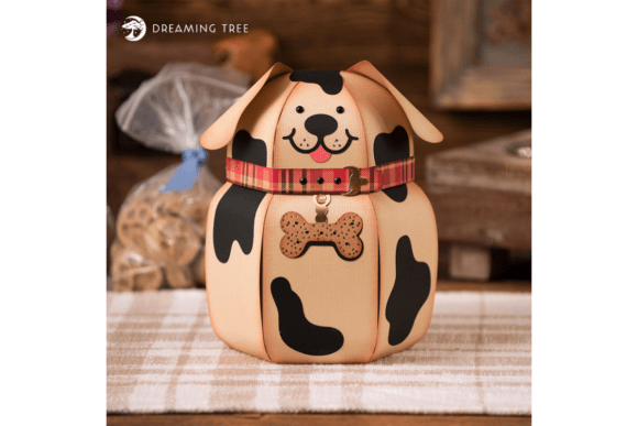 Bow-Wow Cookie Jar: The Ultimate 3D Puppy Treat Box for Dog Lovers