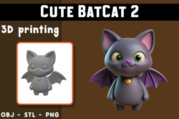 Bringing Fantasy to Life: A Comprehensive Guide to the Cute BatCat 2 3D Model