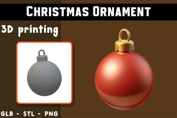 Christmas Ornament 3D Model Guide