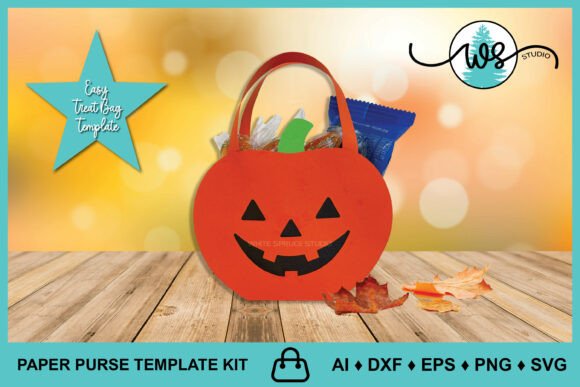 Crafting the Perfect Halloween Favor: A Guide to the Pumpkin Purse Treat Bag SVG