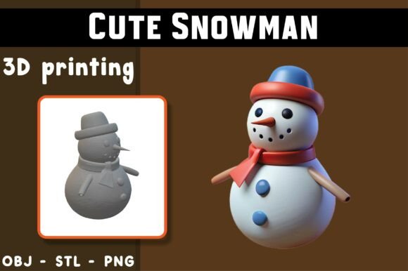 Cute Snowman 3D Model: A Guide to Quality, Printing, and Digital Use