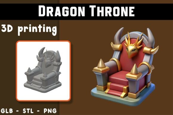Dragon Throne 3D Model: A Comprehensive Guide to Digital Fantasy and Additive Manufacturing