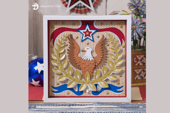 Elevating Brand Identity Through the Patriotic Paper Sculpture SVG
