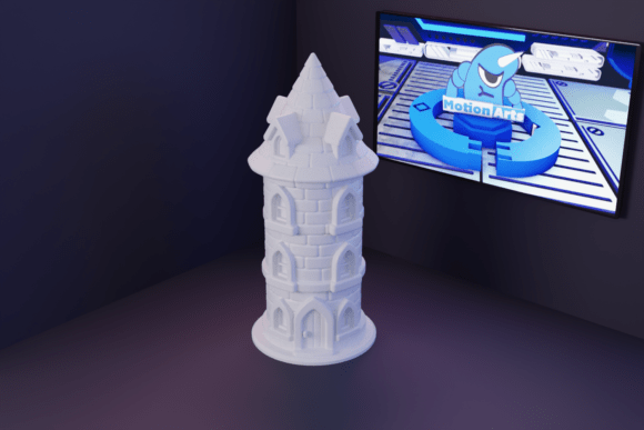 Evaluating the 3D Cartoon Tower for Dioramas and Tabletop Gaming