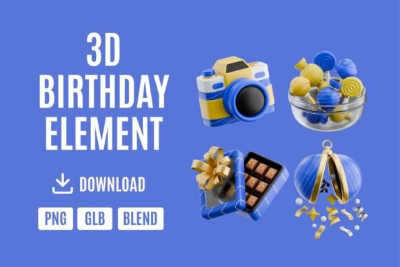Evaluating the Birthday Bash 3D Design Kit Set 02 for Modern Digital Projects