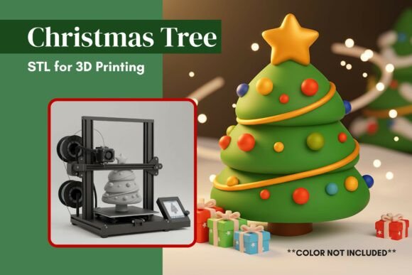 Evaluating the Kawaii Christmas Tree 3D STL for Holiday Projects