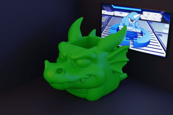 Head Vase: Mythical Design Assets
