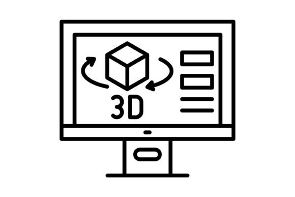 Integrating 3D Design Outline Icons into Modern Digital Workflows