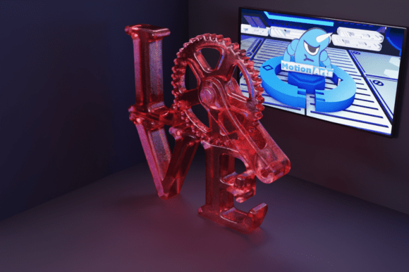 Love Bike: Celebrating Cycling Passion Through 3D Printed Art