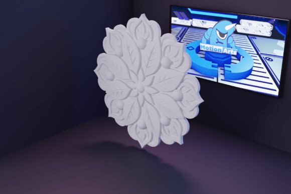 Mandala Flower: Evaluating the STL Model for 3D Printing and Decor