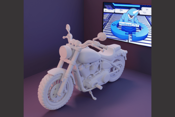 Motorcycle: Bringing Speed and Style to Life with Exclusive 3D STL Files