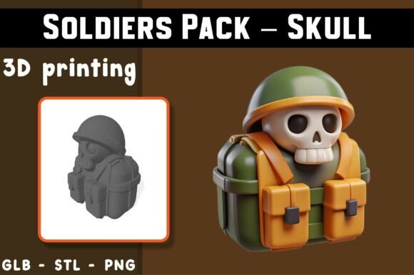 Soldiers Pack β Skull 3D Model: A Gateway to Digital Artistry and Physical Creation