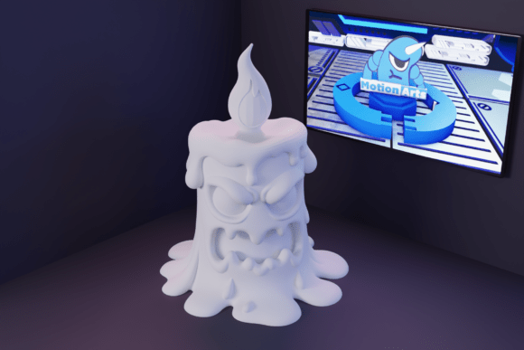 Strategic Application of the Cartoon Candle STL Model in Creative Production