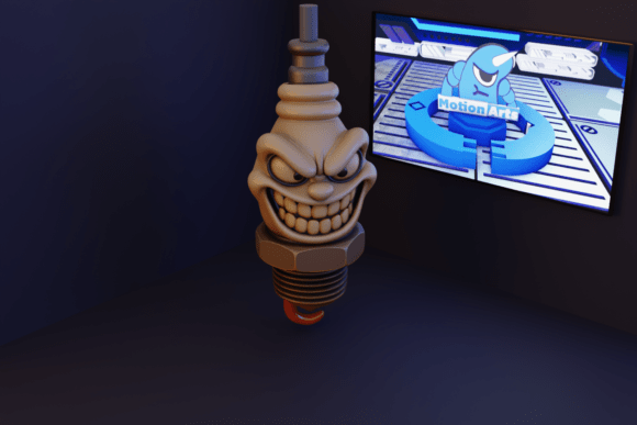 Strategic Branding and Creative Utility: Leveraging the Cartoon Car Candle 3D Model
