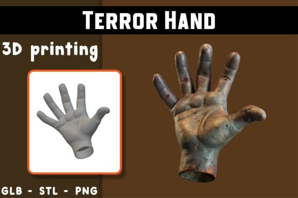Strategic Value of the Terror Hand 3D Model for Creators and Brands