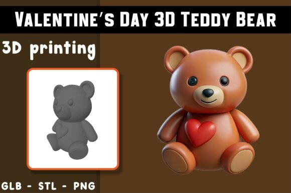 Valentine’s Day Teddy Bear 3D Model: A Complete Guide to Digital Crafting and Display